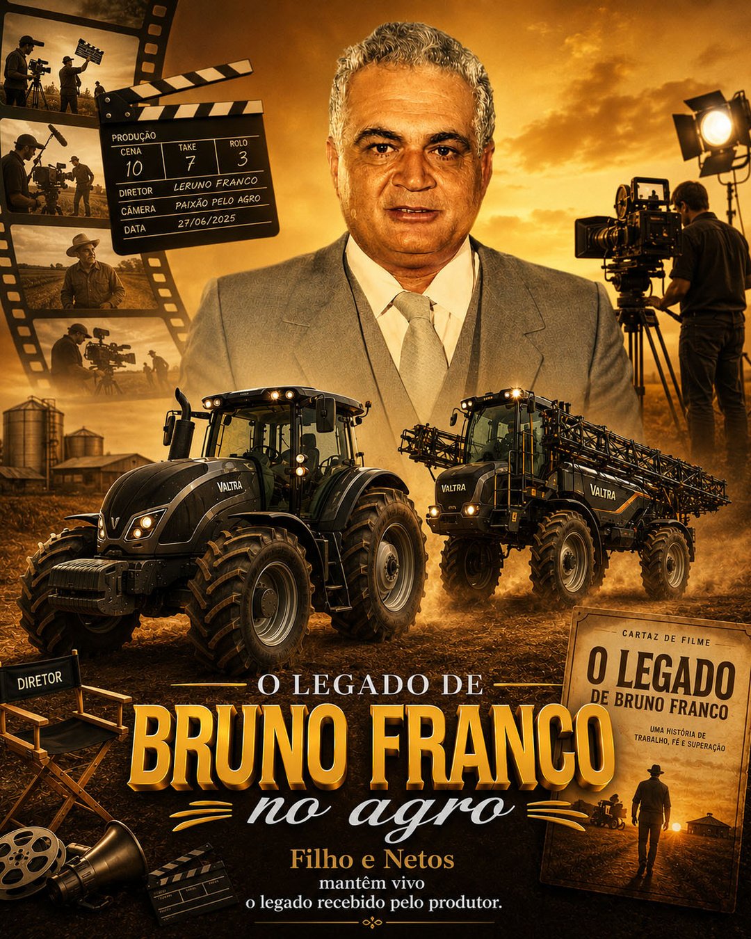 Cartaz Bruno Franco